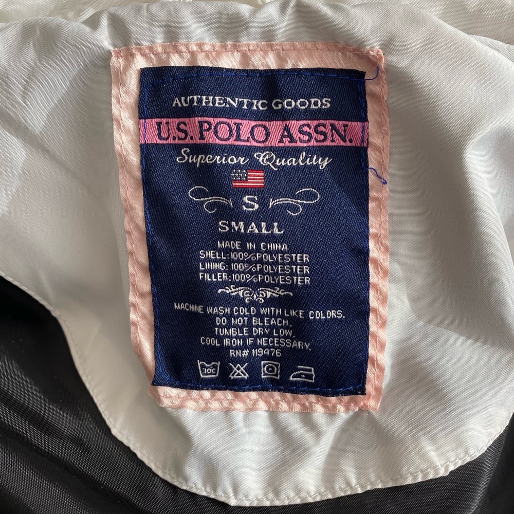 ⛔️SOLD⛔️US Polo Winter Vest Woman Small - Picture 3 of 4